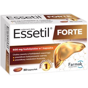 Essetil Forte 600mg box front